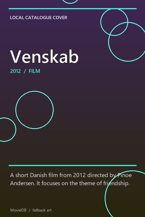 Venskab poster