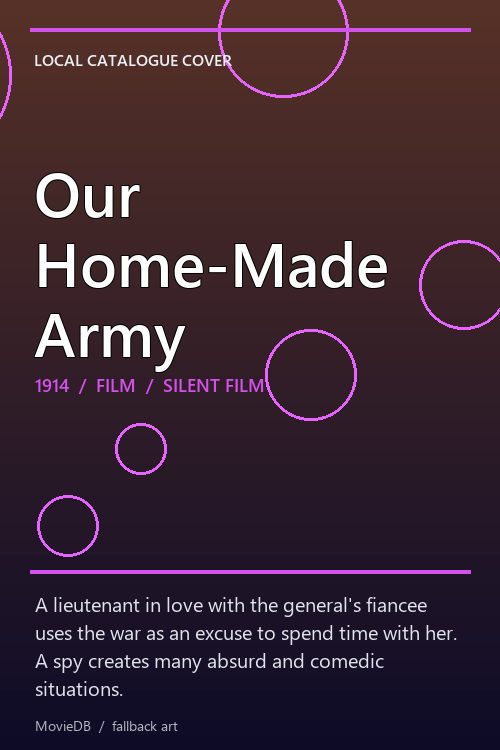 Our Home-Made Army poster