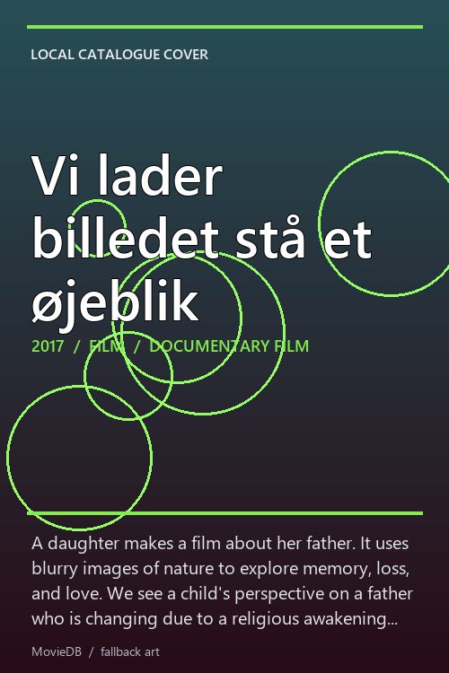 Vi lader billedet stå et øjeblik poster