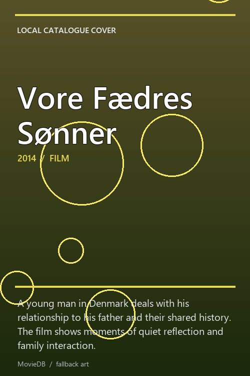 Vore Fædres Sønner poster