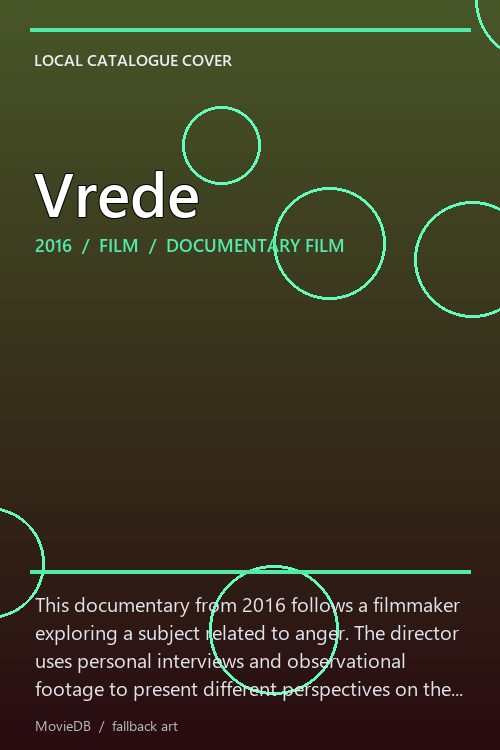 Vrede poster
