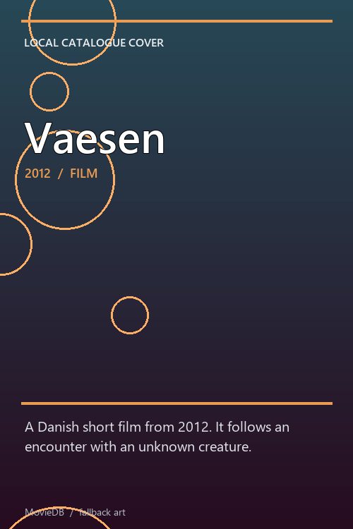 Vaesen poster