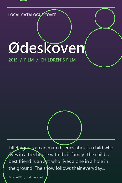 Ødeskoven poster