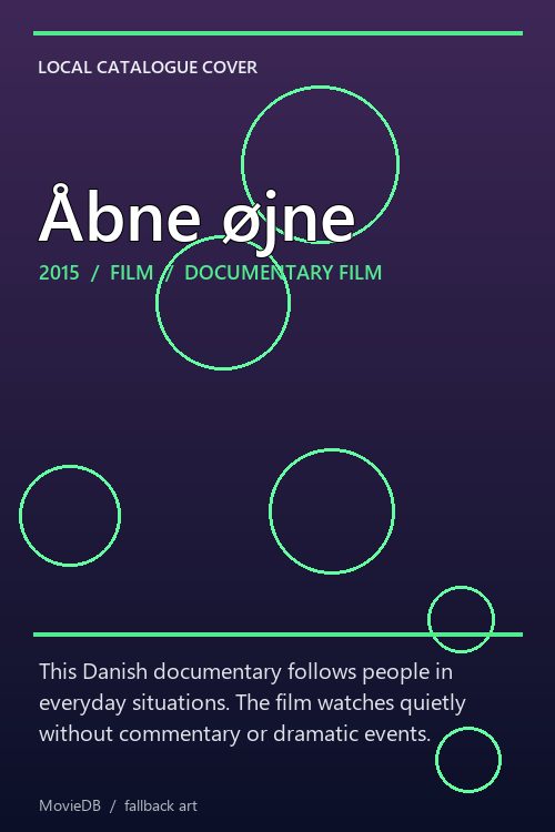 Åbne øjne poster