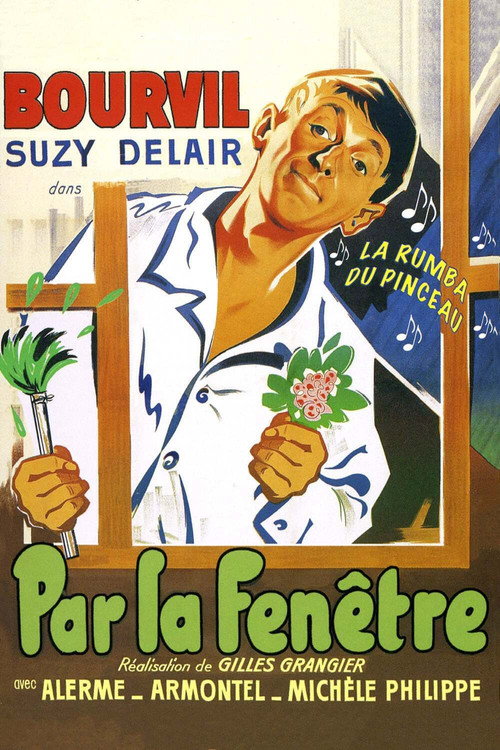 Par la fenêtre poster