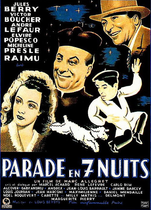 Parade en sept nuits poster
