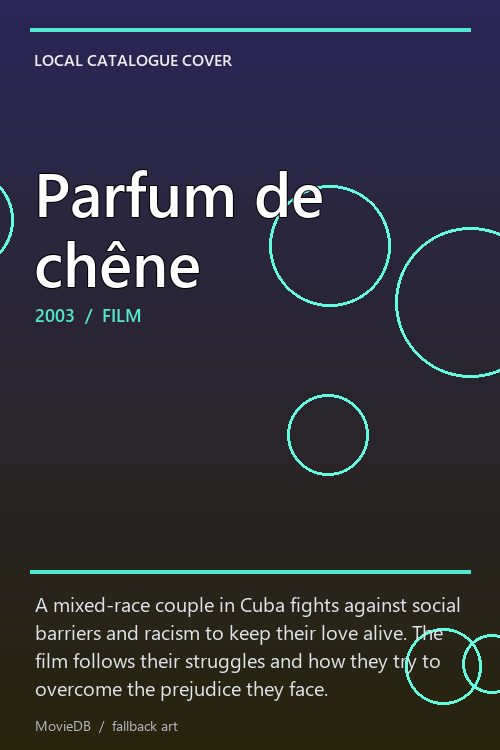 Parfum de chêne poster
