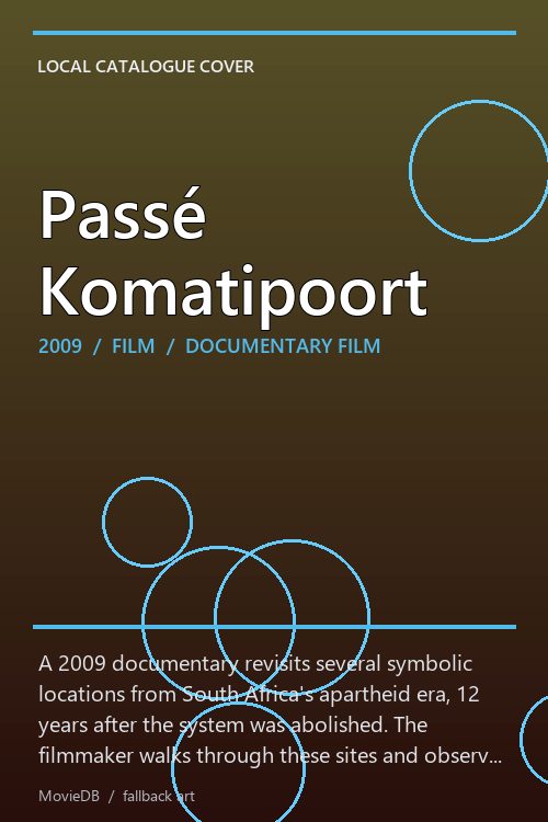 Passé Komatipoort poster