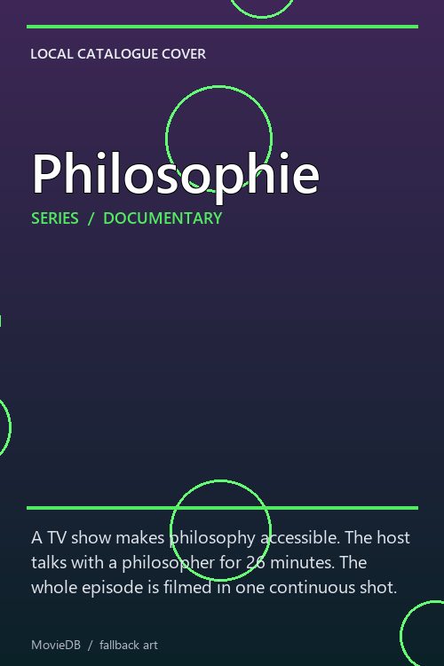 Philosophie poster