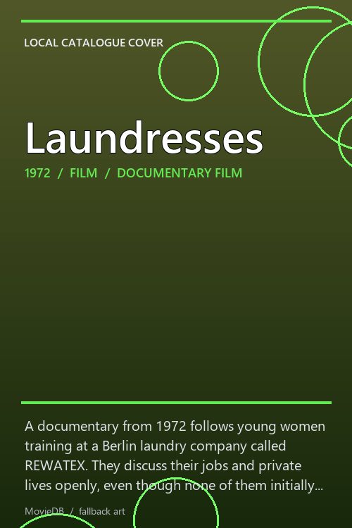 Laundresses poster