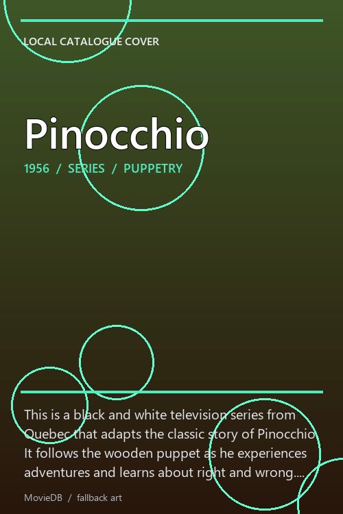 Pinocchio poster