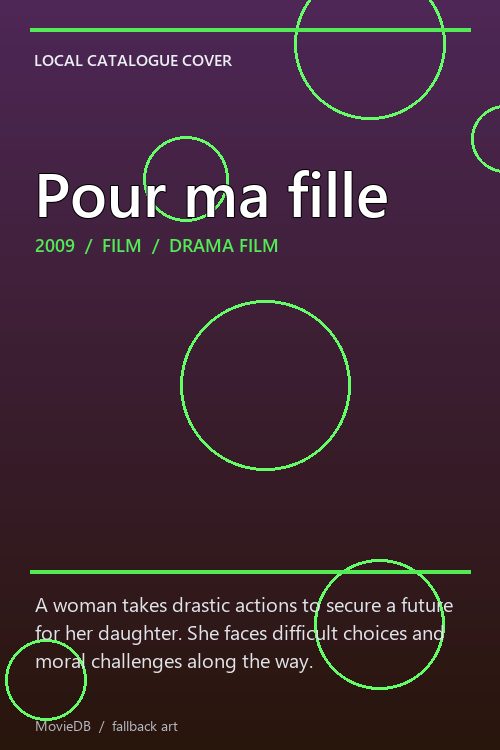 Pour ma fille poster