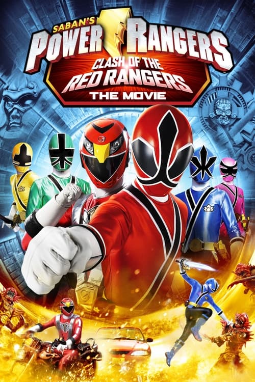 Clash of the Red Rangers: The Movie poster