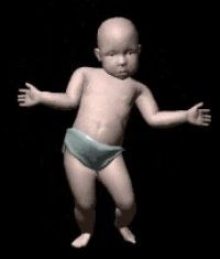 Dancing baby poster
