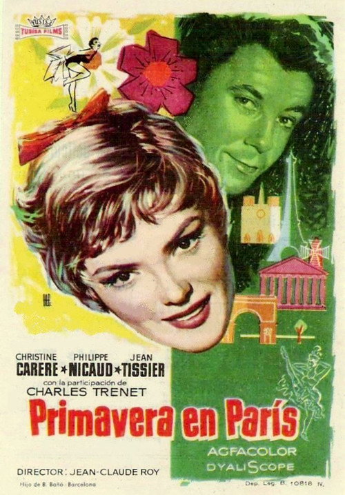 Printemps à Paris poster
