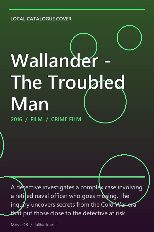 Wallander - The Troubled Man poster