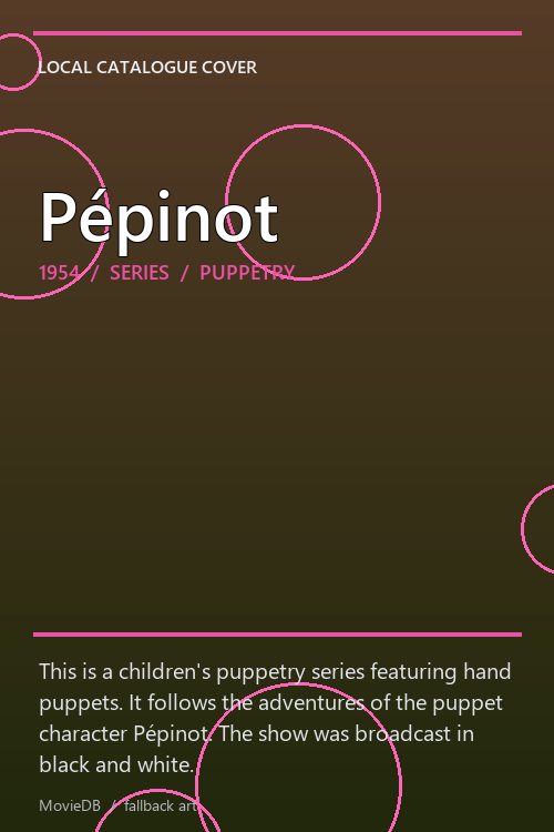 Pépinot poster