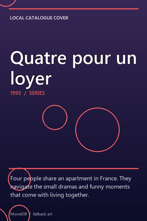 Quatre pour un loyer poster