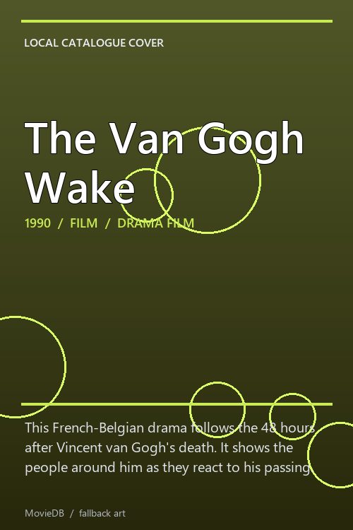The Van Gogh Wake poster