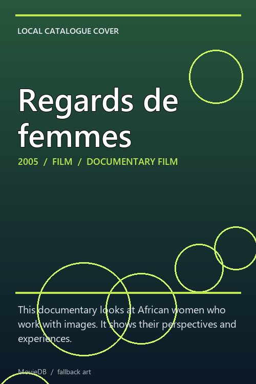Regards de femmes poster