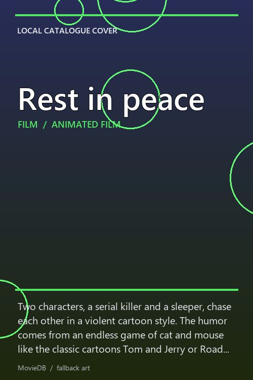 Rest in peace poster