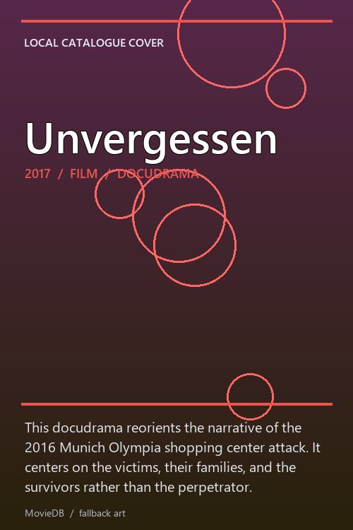 Unvergessen poster