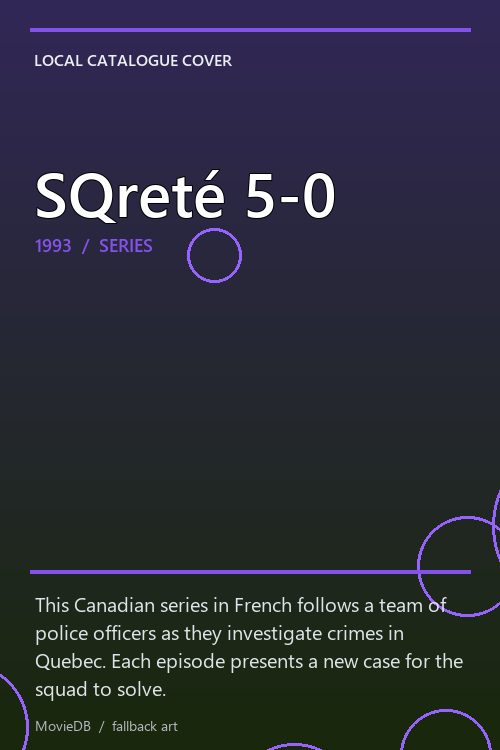 SQreté 5-0 poster
