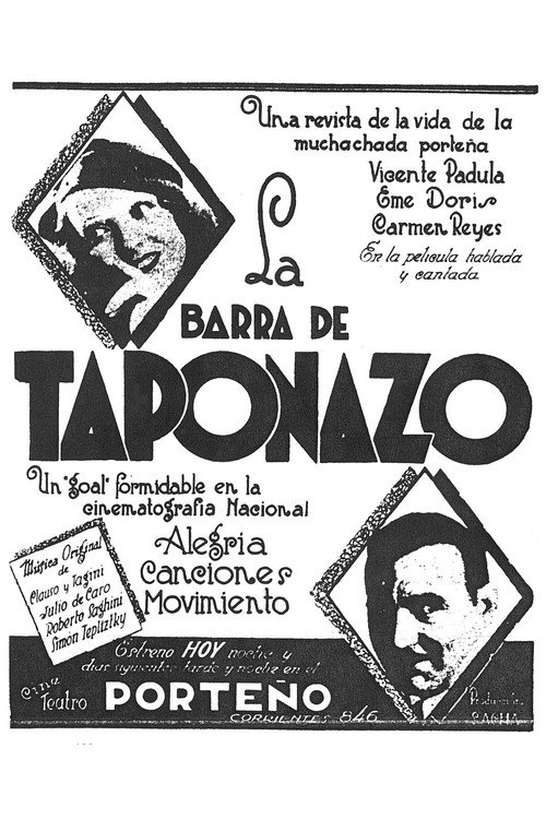 La barra de Taponazo poster