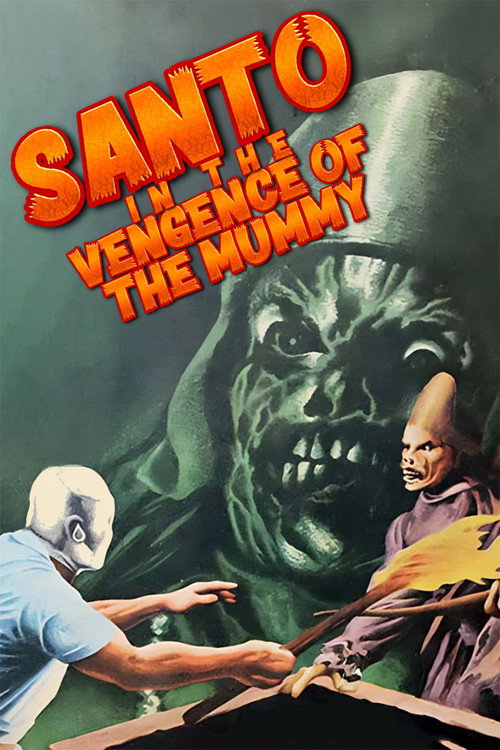 Santo en la venganza de la momia poster