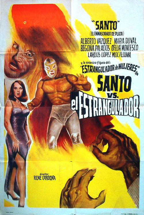 Santo Against the Strangler poster