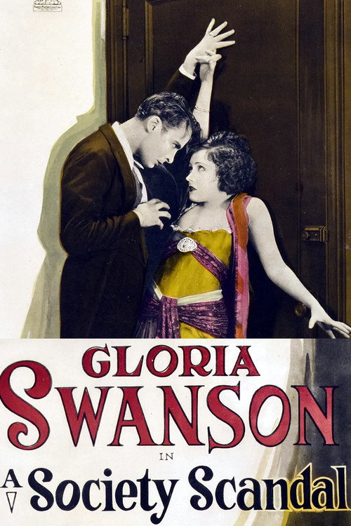 A Society Scandal poster