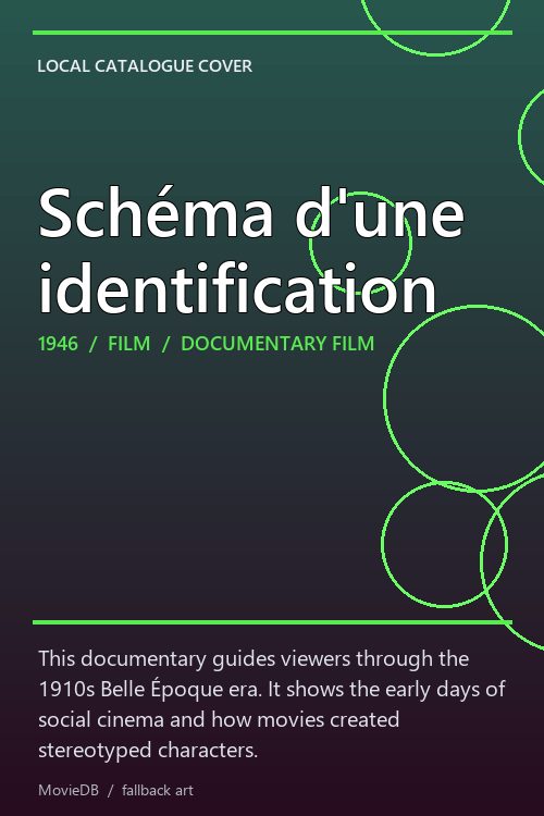 Schéma d'une identification poster