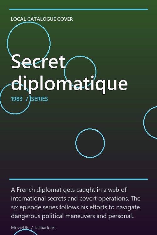 Secret diplomatique poster