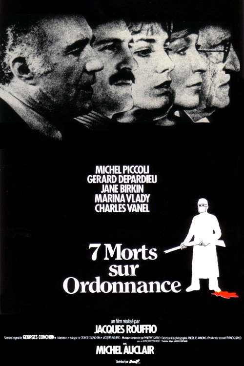 Sept morts sur ordonnance poster