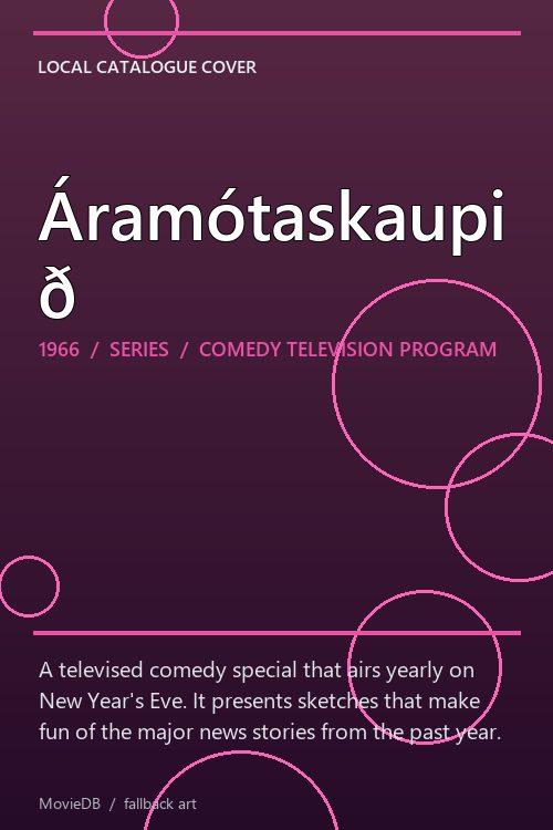 Áramótaskaupið poster