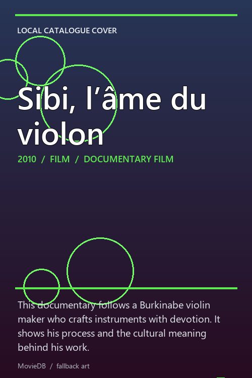 Sibi, l’âme du violon poster