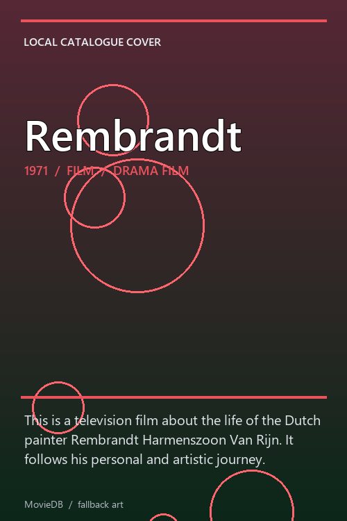 Rembrandt poster