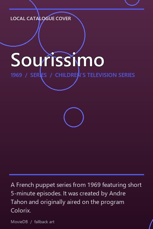 Sourissimo poster
