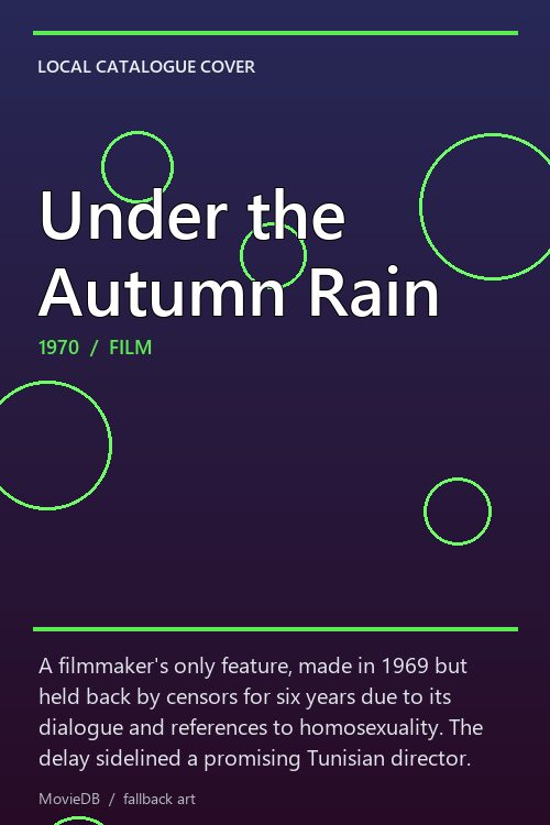 Under the Autumn Rain poster