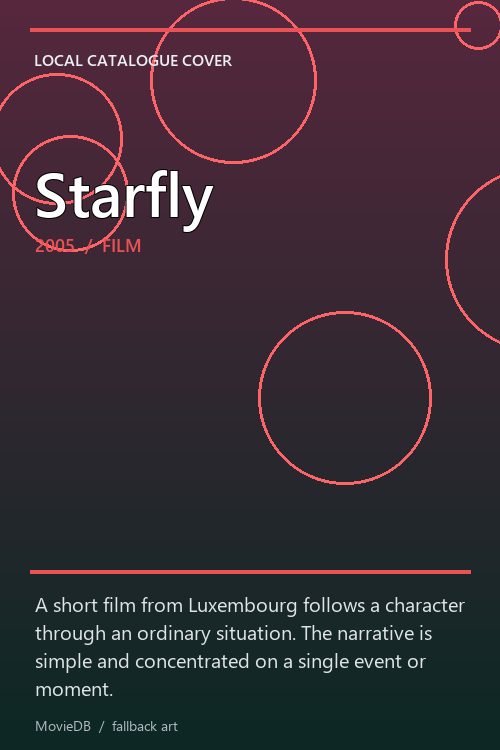 Starfly poster