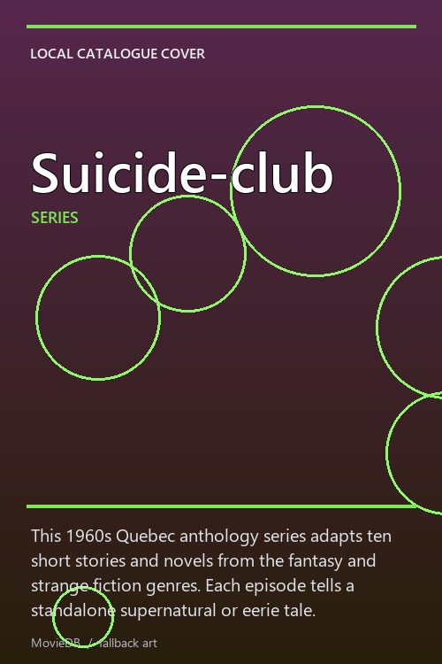 Suicide-club poster