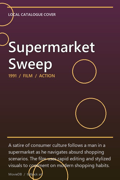Supermarket Sweep poster