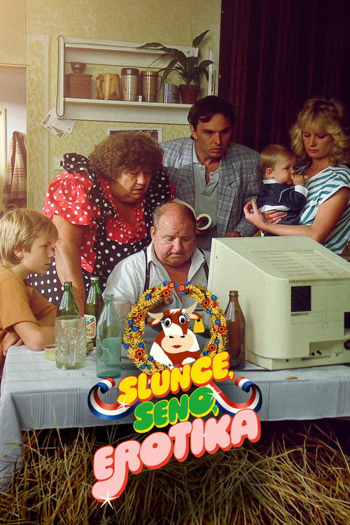 Slunce, seno, erotika poster