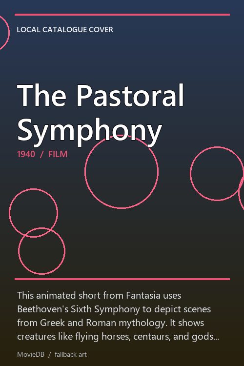 The Pastoral Symphony poster