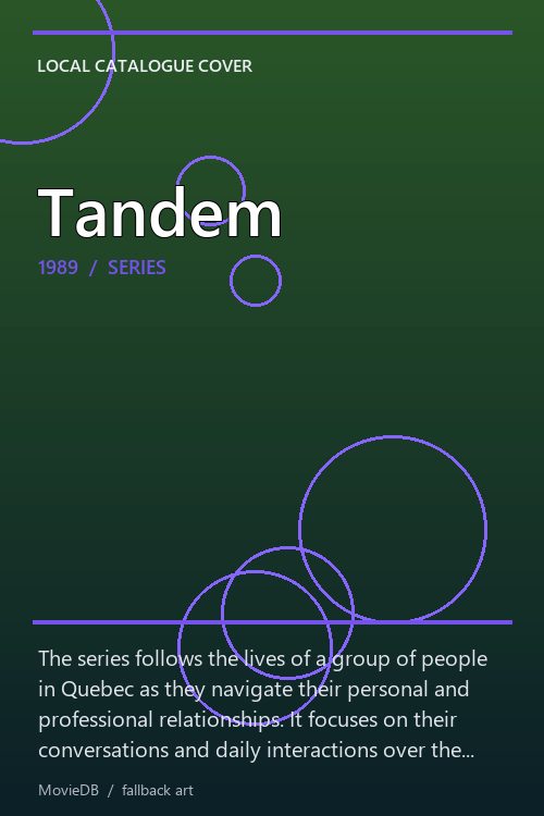 Tandem poster