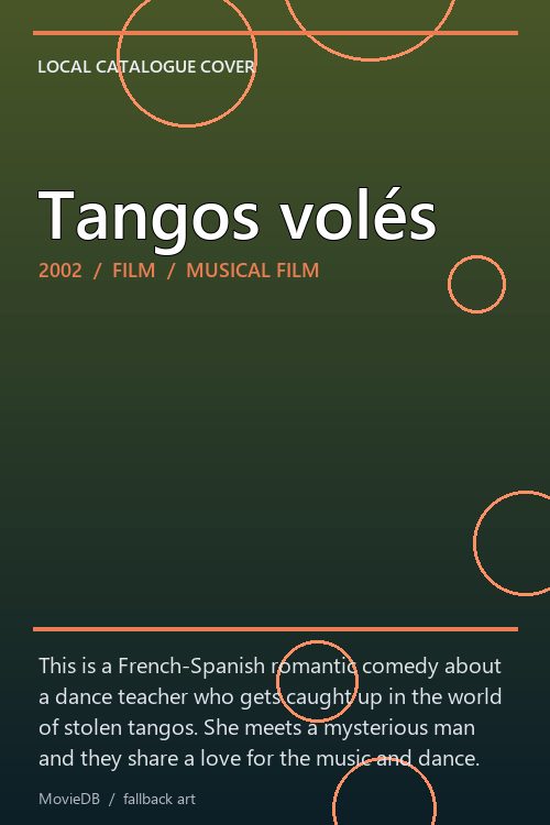 Tangos volés poster