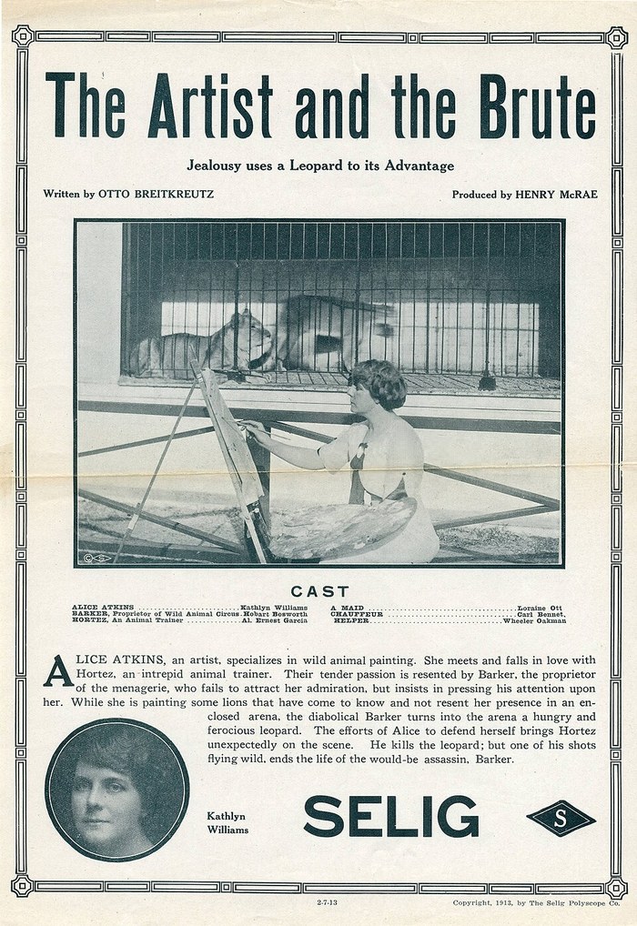 The Artist and the Brute poster