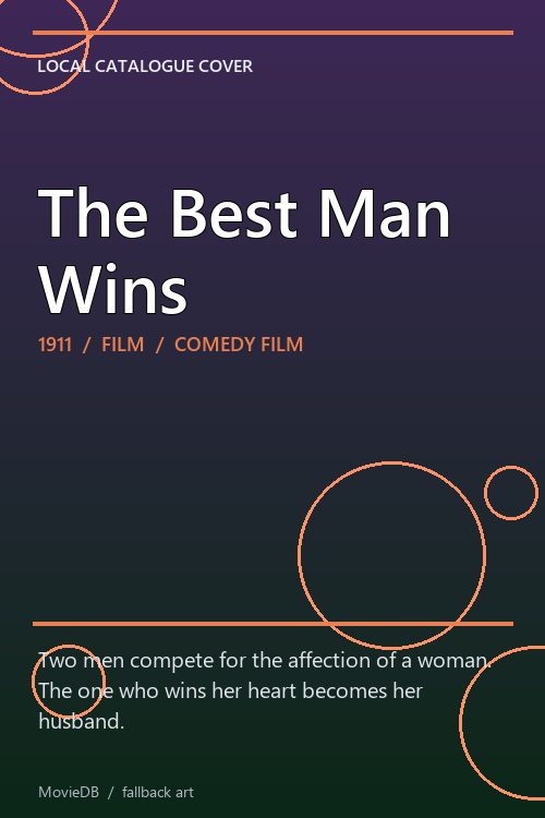The Best Man Wins poster