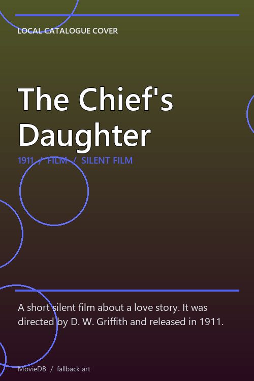 The Chief's Daughter poster