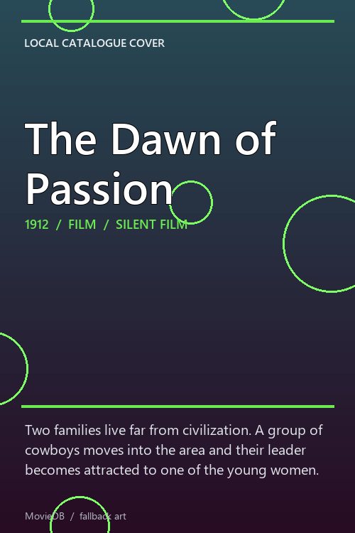 The Dawn of Passion poster